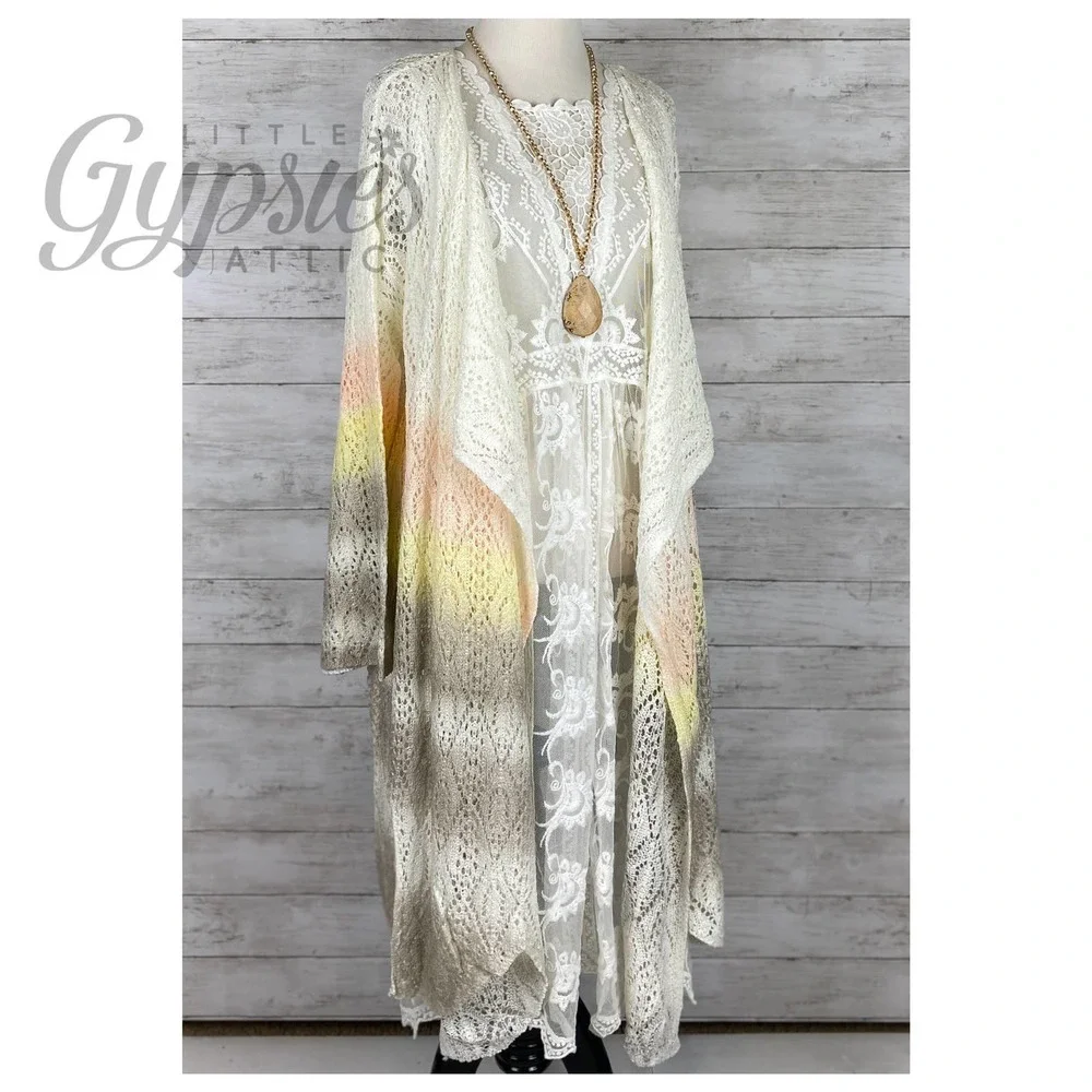 POL Ice Cream and Rainbow Beach Kimono - Picture 6 of 14